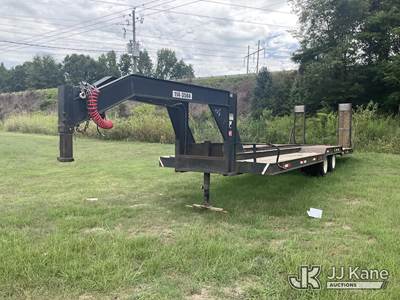 2013 Mcelrath T/A Goose Neck Equipment Trailer