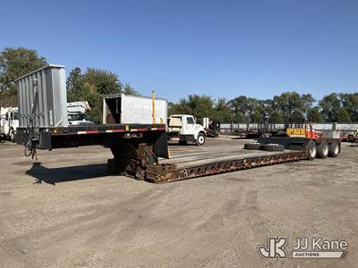 2016 XL Specialized XL70 Tri-Axle Detachable Lowboy Trailer