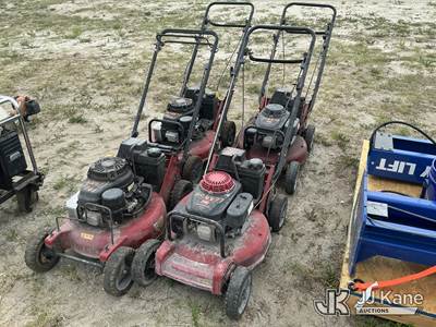 (4) Toro Gas Powered Push Mowers (Not Running