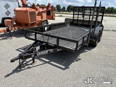 2015 Lamar T/A Tagalong Landscape Trailer