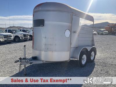 1995 Kiefer H-4 T/A Horse Trailer