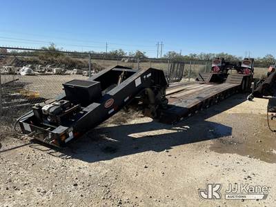 2008 Dorsey Tri-Axle Detachable Lowboy Trailer