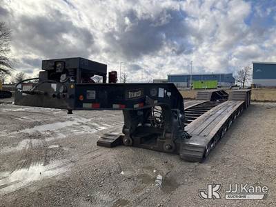 2009 Dynaweld LB55-24D Tri-Axle Detachable Lowboy Trailer