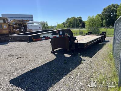 2003 Eager Beaver 25GLB T/A Rigid Neck Low Boy Trailer