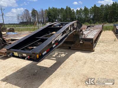 2012 Eager Beaver 55GSL 55 Ton Tri Axle Lowboy Trailer