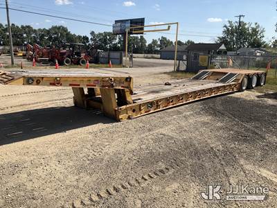2006 ETNYRE Tri-Axle Hydraulic Folding Gooseneck Lowboy Trailer