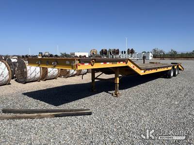 1995 Fleming TD840-A25 Drop-Deck Flatbed Trailer