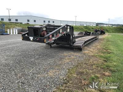 2000 Fontaine TA35NGB T/A Drop-Deck Equipment Trailer