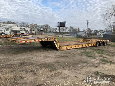 2006 Load King 403/4 DFPR-CA Tri-Axle Hydraulic Folding Gooseneck Lowboy Trailer