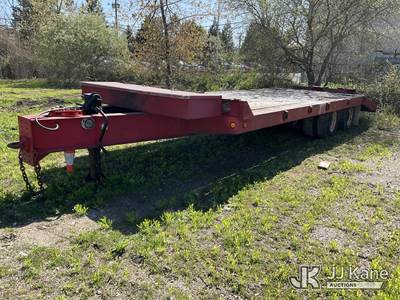 2000 Rogers 21-Ton T/A Tagalong Equipment Trailer