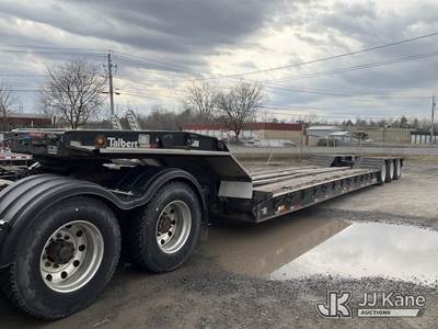 2007 Talbert T3DW-50SA-RG-1-T1 50-Ton 3/A Non-Ground Bearing Removable Gooseneck Lowboy Trailer