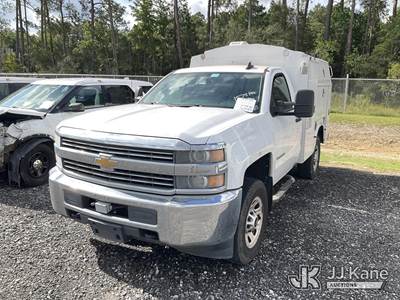 2015 Chevrolet C3500HD 2WD SRW Enclosed Service Truck