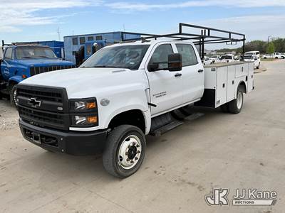 2019 Chevrolet C5500 4x4 Crew-Cab Service Truck