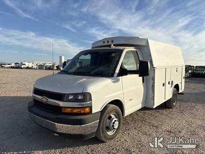 2019 Chevrolet Express G3500 139" Enclosed Service Truck