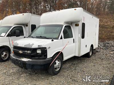 2012 Chevrolet Express G3500 Cutaway Enclosed Service Van