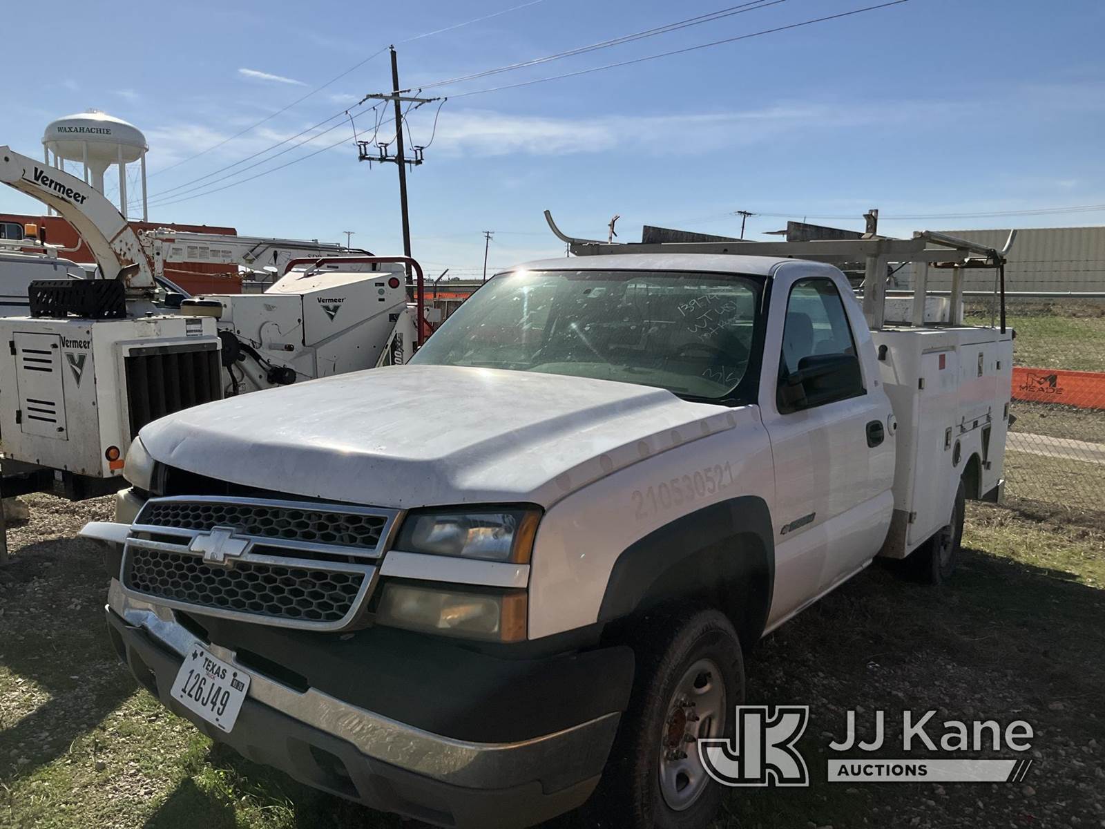 2005 Chevrolet Silverado 2500HD Service Truck For Sale Waxahachie, TX WT481
