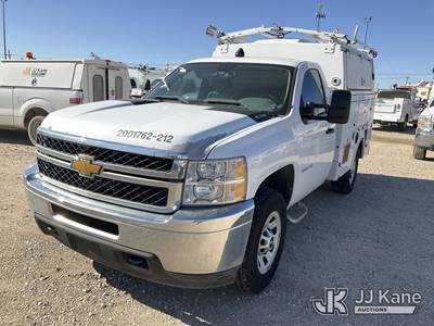 2012 Chevrolet Silverado 2500HD Enclosed Service Truck