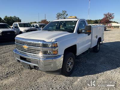2016 Chevrolet Silverado 2500HD Work Truck Long Box 2WD Service Truck