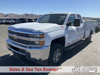 2018 Chevrolet Silverado 2500HD Extended-Cab Service Truck