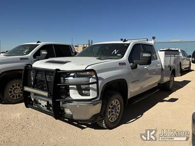 2021 Chevrolet Silverado 2500HD 4x4 Crew-Cab Service Truck
