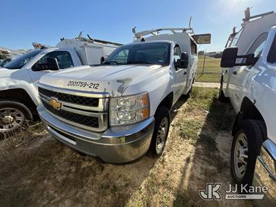 2012 Chevrolet Silverado 2500HD Enclosed Service Truck