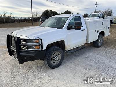 2018 Chevrolet Silverado 2500HD 4x4 Service Truck