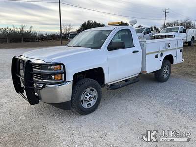 2017 Chevrolet Silverado 2500HD 4x4 Service Truck