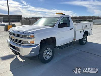 2017 Chevrolet Silverado 2500HD 4x4 Service Truck