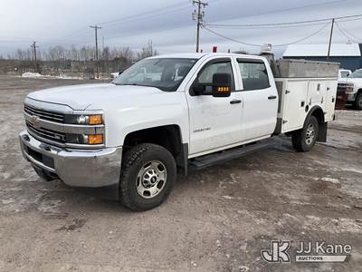 2017 Chevrolet Silverado 2500HD Crew-Cab Service Truck