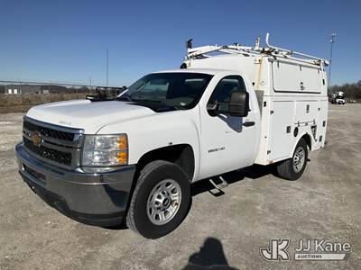2012 Chevrolet Silverado 2500HD Enclosed Service Truck