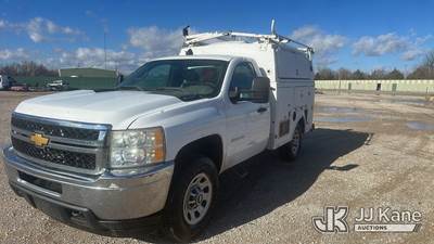2012 Chevrolet Silverado 2500HD Enclosed Service Truck