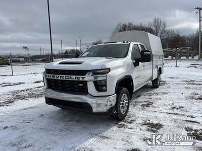 2023 Chevrolet Silverado 2500HD 4x4 Crew-Cab Enclosed Service Truck