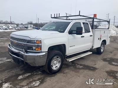 2019 Chevrolet Silverado 2500HD 4x4 Extended-Cab Service Truck