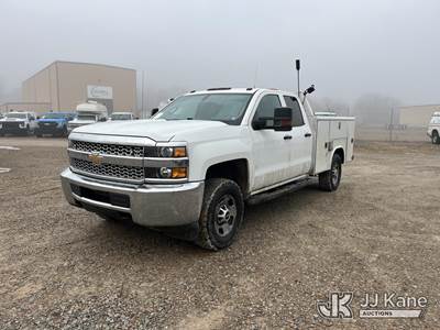 2019 Chevrolet Silverado 2500HD 4x4 Crew-Cab Service Truck
