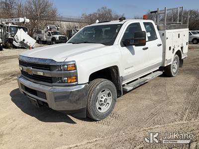 2018 Chevrolet Silverado 2500HD Crew-Cab Service Truck