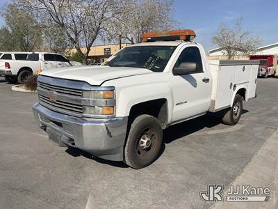 2016 Chevrolet Silverado 2500HD Work Truck Long Box 2WD Service Truck