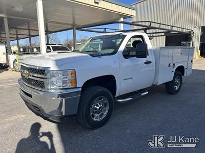 2012 Chevrolet Silverado 2500HD 4x4 Service Truck