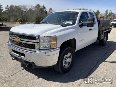 2012 Chevrolet Silverado 2500HD 4x4 Extended-Cab Flatbed/Service Truck
