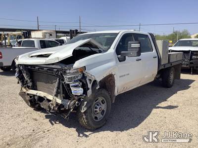 2021 CHEVROLET SILVERADO 2500HD Crew-Cab Flatbed/Service Truck