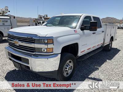 2018 Chevrolet Silverado 2500HD Crew-Cab Service Truck