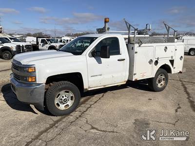 2016 Chevrolet Silverado 2500HD Enclosed Service Truck