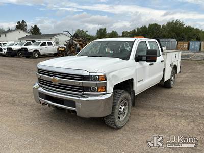 2018 Chevrolet Silverado 2500HD 4x4 Crew-Cab Service Truck