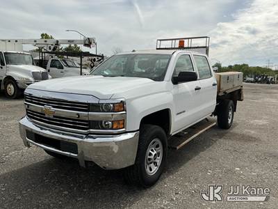 2018 Chevrolet Silverado 2500HD 4x4 Crew-Cab Flatbed/Service Truck