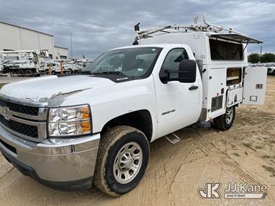 2012 Chevrolet Silverado 2500HD Enclosed Service Truck