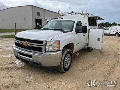 2012 Chevrolet Silverado 2500HD Enclosed Service Truck