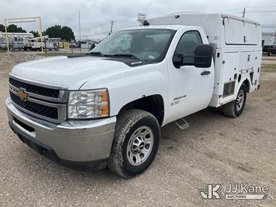 2012 Chevrolet Silverado 2500HD Enclosed Service Truck