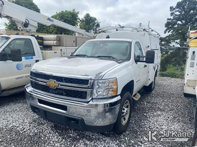 2012 Chevrolet Silverado 2500HD Enclosed Service Truck