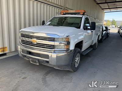2016 Chevrolet Silverado 2500HD Work Truck Long Box Service Truck