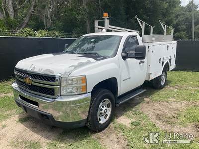 2013 Chevrolet Silverado 2500HD Enclosed Service Truck