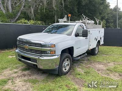 2016 Chevrolet Silverado 2500HD Work Truck Long Box Service Truck